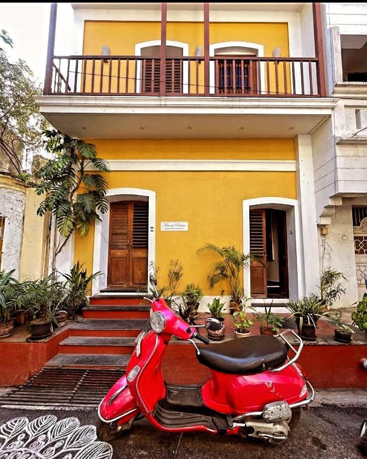 French Rivera Heritage Boutique Villa ポンディシェリ エクステリア 写真